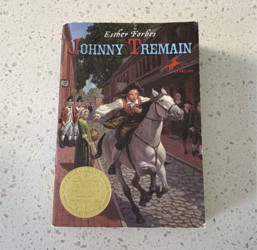 Johnny Tremain by Esther Forbes, Yearling Paperback Edition